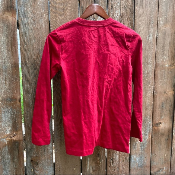 LEVIS Kids Red Long Sleeve Shirt Size 10-12 - Picture 9 of 12